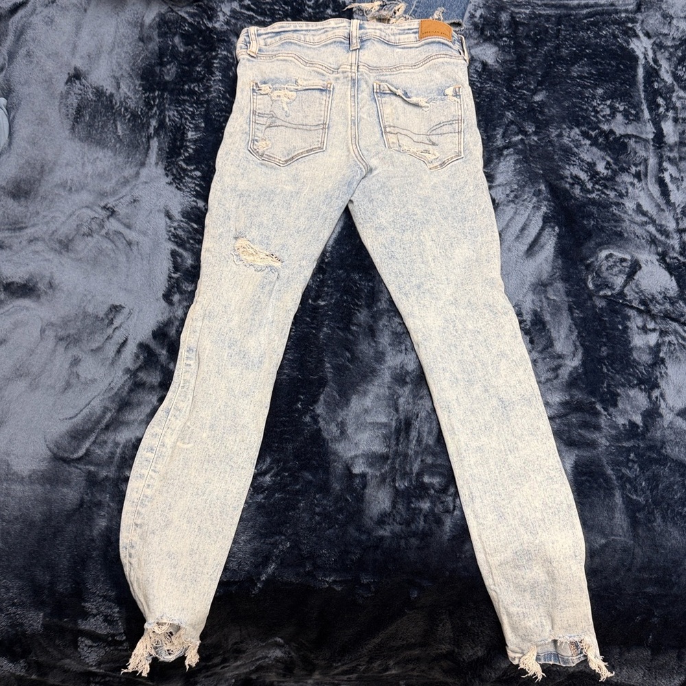 American Eagle super high-rise jeggings size 4